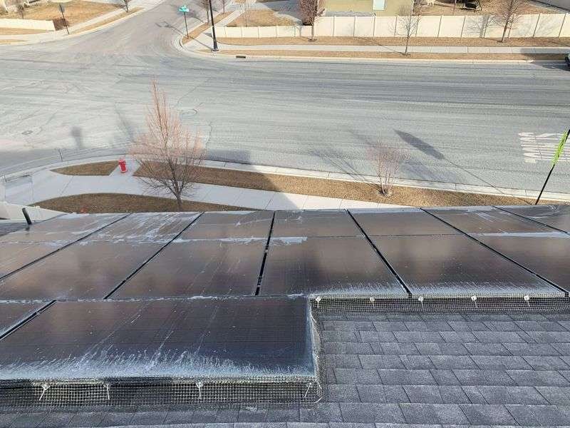 solar washing system