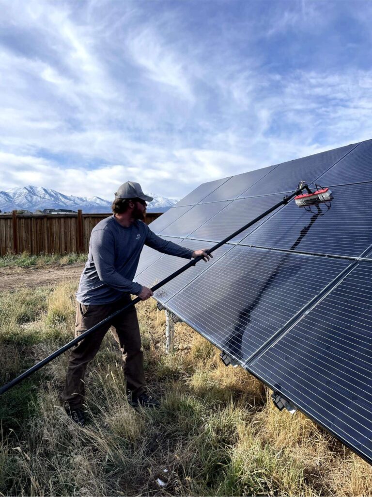 solar cleaning companies near me